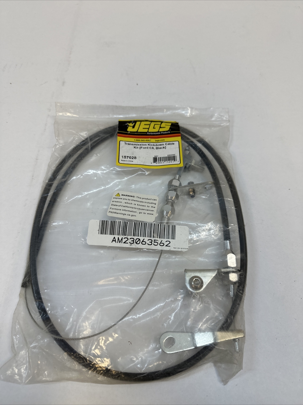 JEGS 157028 Transmission Kickdown Cable Kit Ford C6 eBay