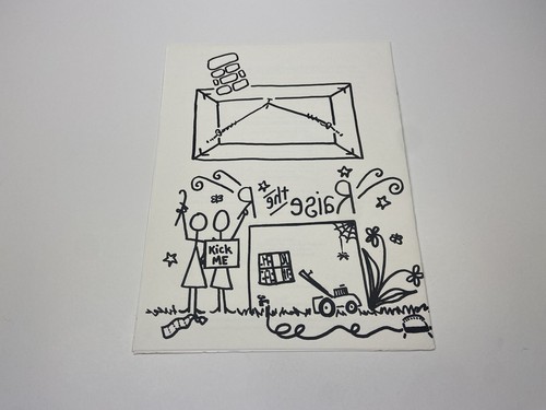 Raise The Roof Off The Deep End Counted Cross Stitch Pattern 9P - Picture 3 of 3