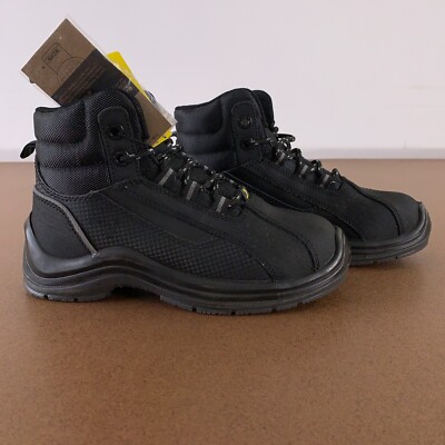 Safety Jogger Men's Shoe Size 5.5 Black Elevate 81 Steel Toe - ESD