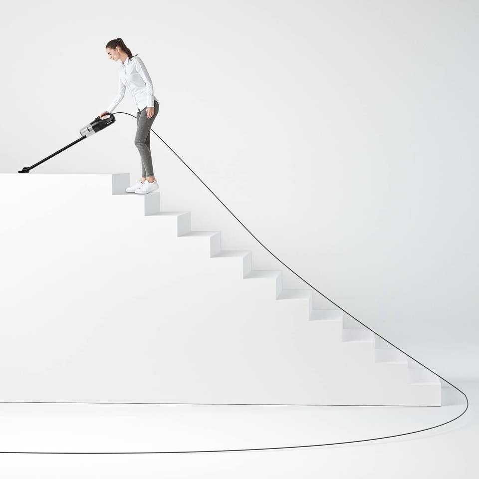 Corded Stick Vacuum Cleaner, 20Kpa Powerful Suction Stick Vacuum with