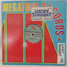 Sarah Dash - LUCKY TONIGHT - 12" - 1983 - HI-NRG - EX Vinyl