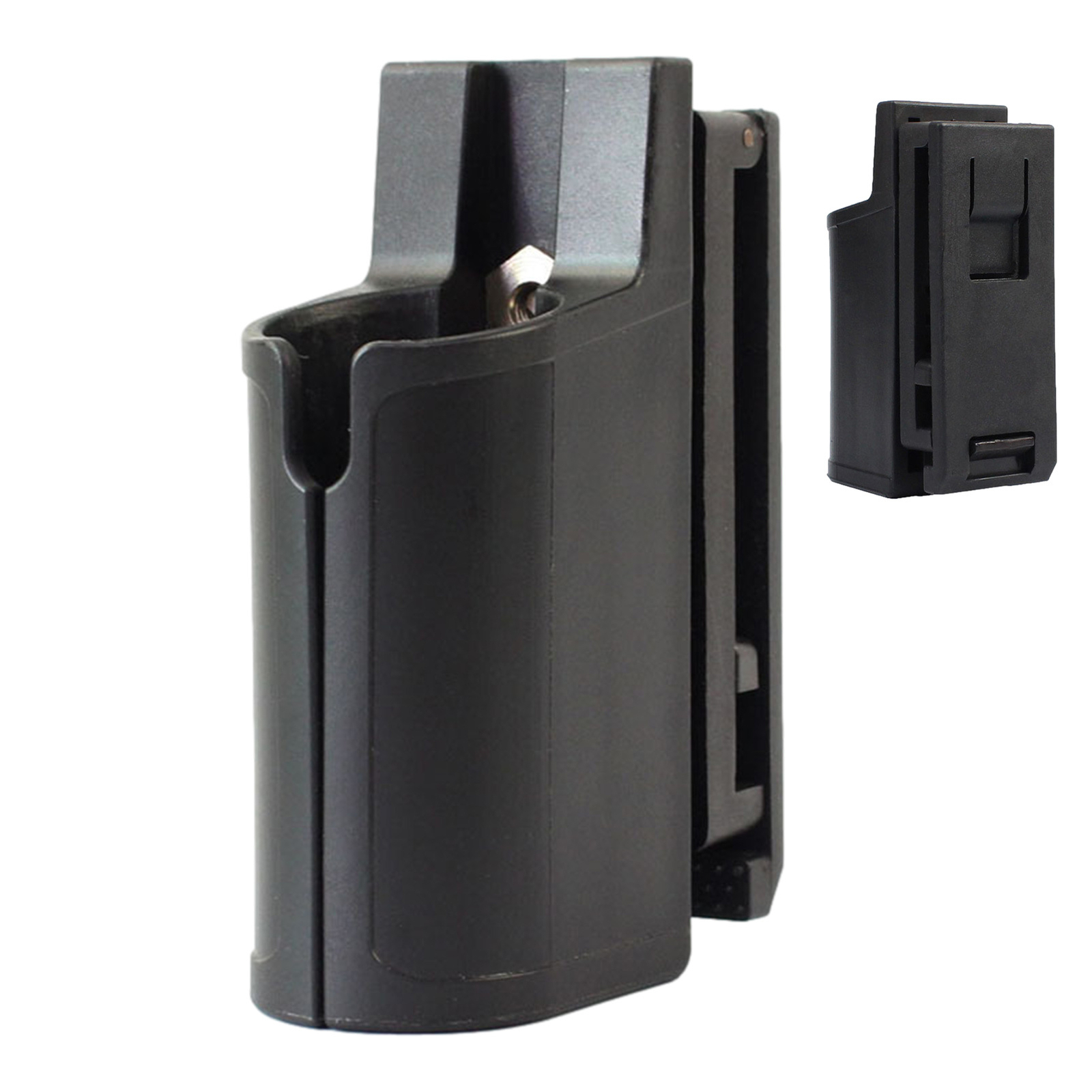 Camping Flashlight Holster Duty Belt Pouch Rotatable Clip 360 Degree Holder