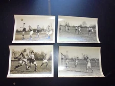Silver print: 4 photos football Troyes Etoile Savinienne Dawn year 40