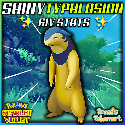 ✨Shiny 6IV Custom Pokemon✨ Scarlet & Violet / Choose Pokemon, EVs, Nature,  +More