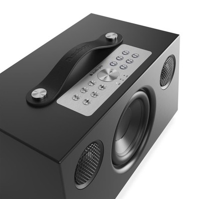 Audio Pro C5 Mk2 schwarz tragbarer Multiroom Lautsprecher  | WiFi | Airplay2