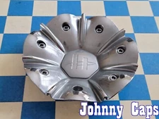 HELO Wheels # HE833L179 . Custom USED CHROME Wheel Center Cap  [85]  (QTY. 1)
