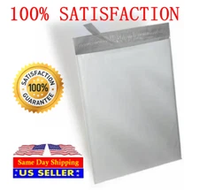 200 12X15.5 White Poly Mailer Self Sealing Shipping Envelopes Bags -ST ShipMails