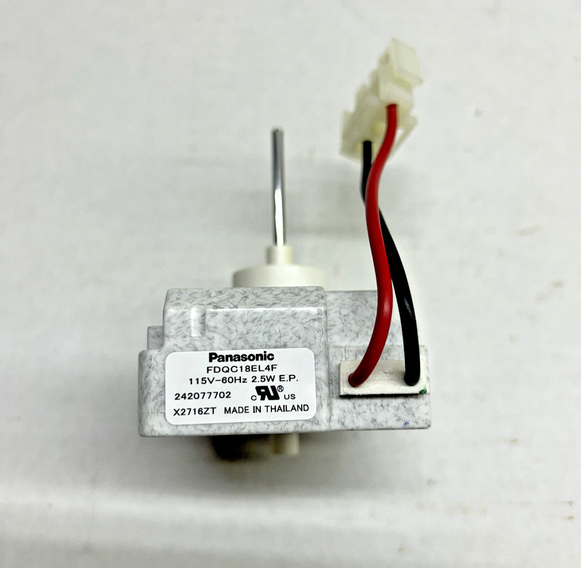 Evaporator Fan Motor Compatible with Frigidaire Refrigerator 242077702