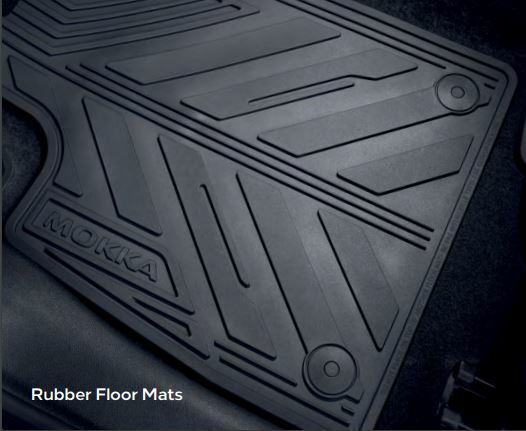 Genuine Vauxhall Mokka 2013-2019 Front & Rear Rubber Mats 39026743 New!