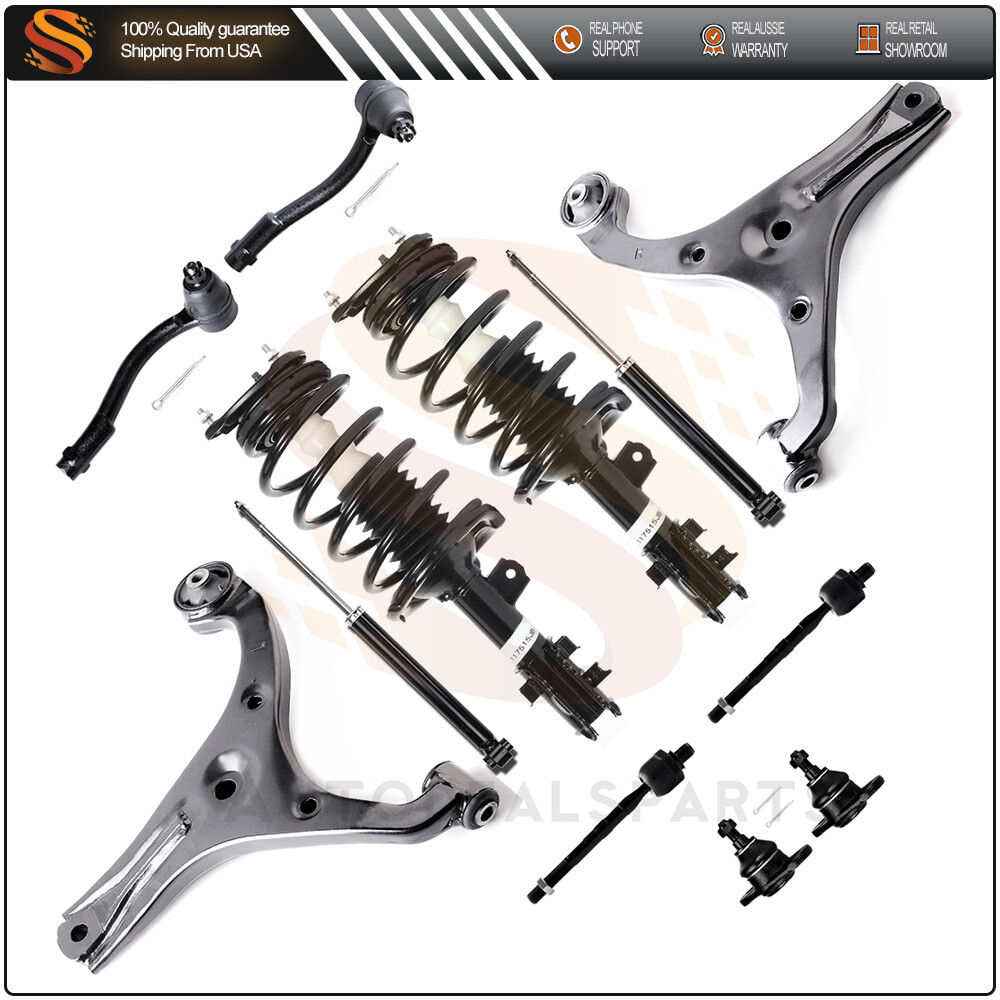 06-11 Hyundai Accent FWD Front Struts & Rear Shocks Suspension Kit