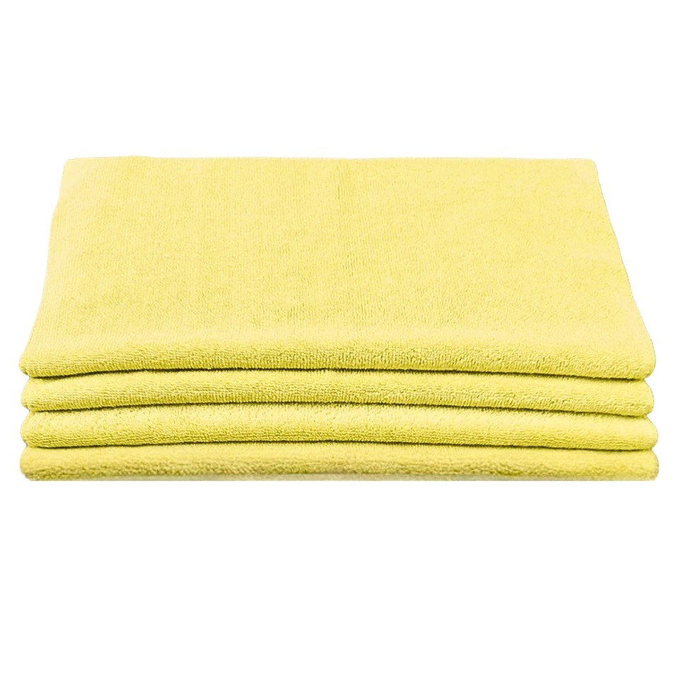 Microfiber Cleaning Cloth Rag Car Polishing, Detailing 16x16 Multi Pack ...