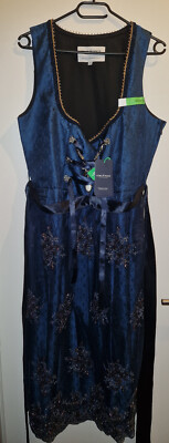 Edelnice Dirndl ''Josepha'' Dunkelblau Gr. 46