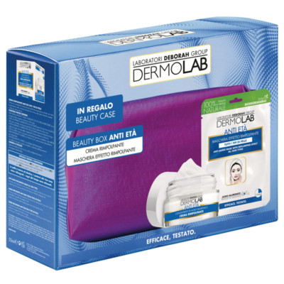 DEBORAH DERMOLAB BEAUTY BOX ANTI-ETA' 2 SET CREMA RIMPOLPANTE 50ML + MASCHERA