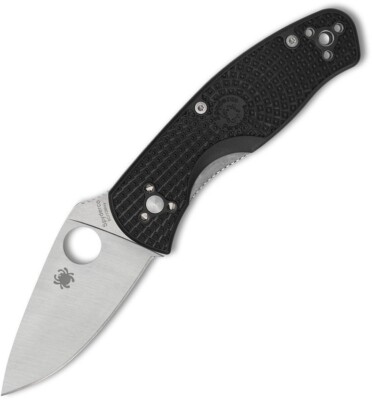 Spyderco Persistence Linerlock Pocket Knife 2.75'' Steel Blade FRN Handle C136PBK