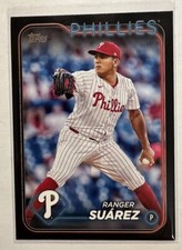 2024. Topps Update Ranger Suarez ASG Black Border #d 205/299