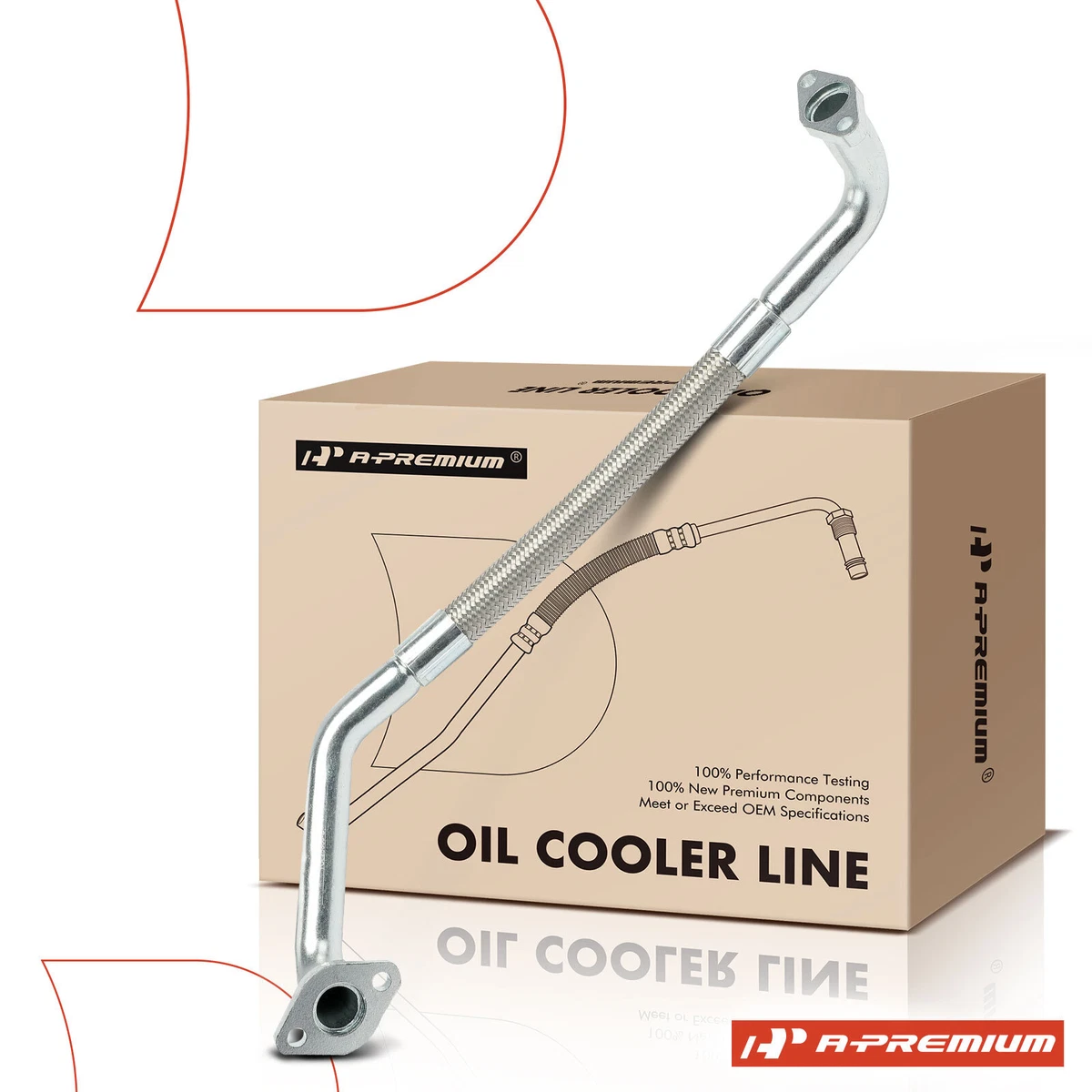 Turbocharger Oil Return Line for VW Jetta 2000-2005 Golf 00-06 