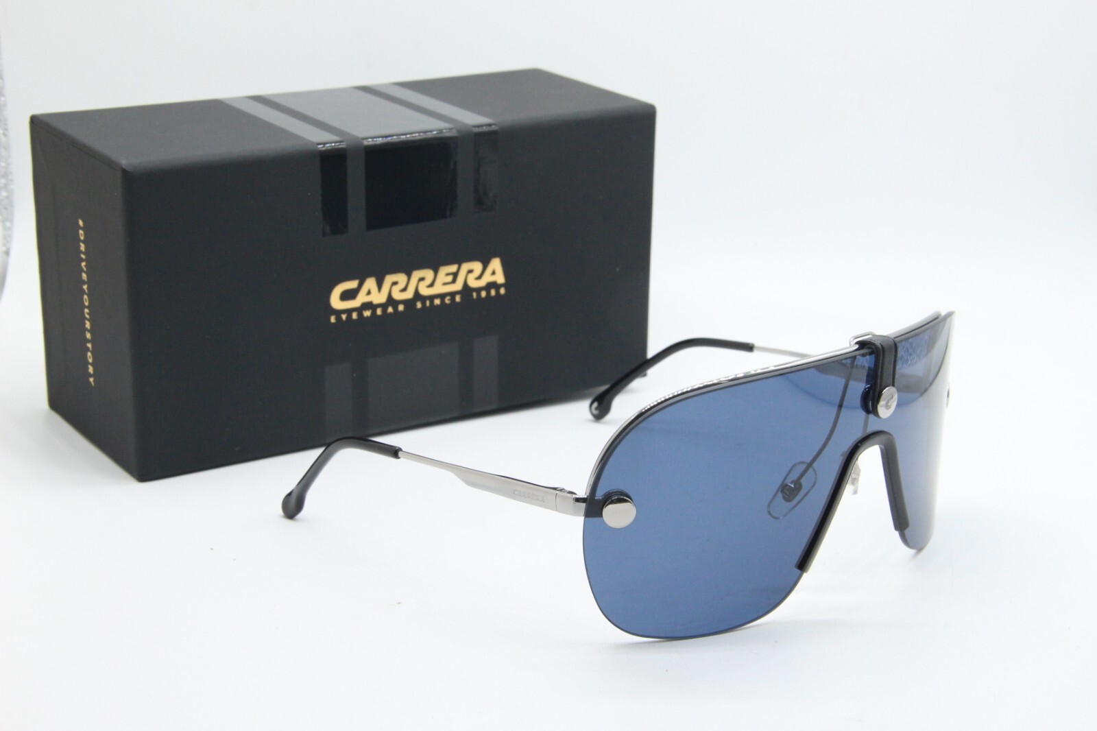 NEW CARRERA EPICA II 6LBKU RUTHENIUM AUTHENTIC FRAME SUNGLASSES W/CASE 9901 eBay
