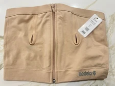 Medela East expressions Hands Free Breastfeeding Pumping Bra Bustier Large Nude