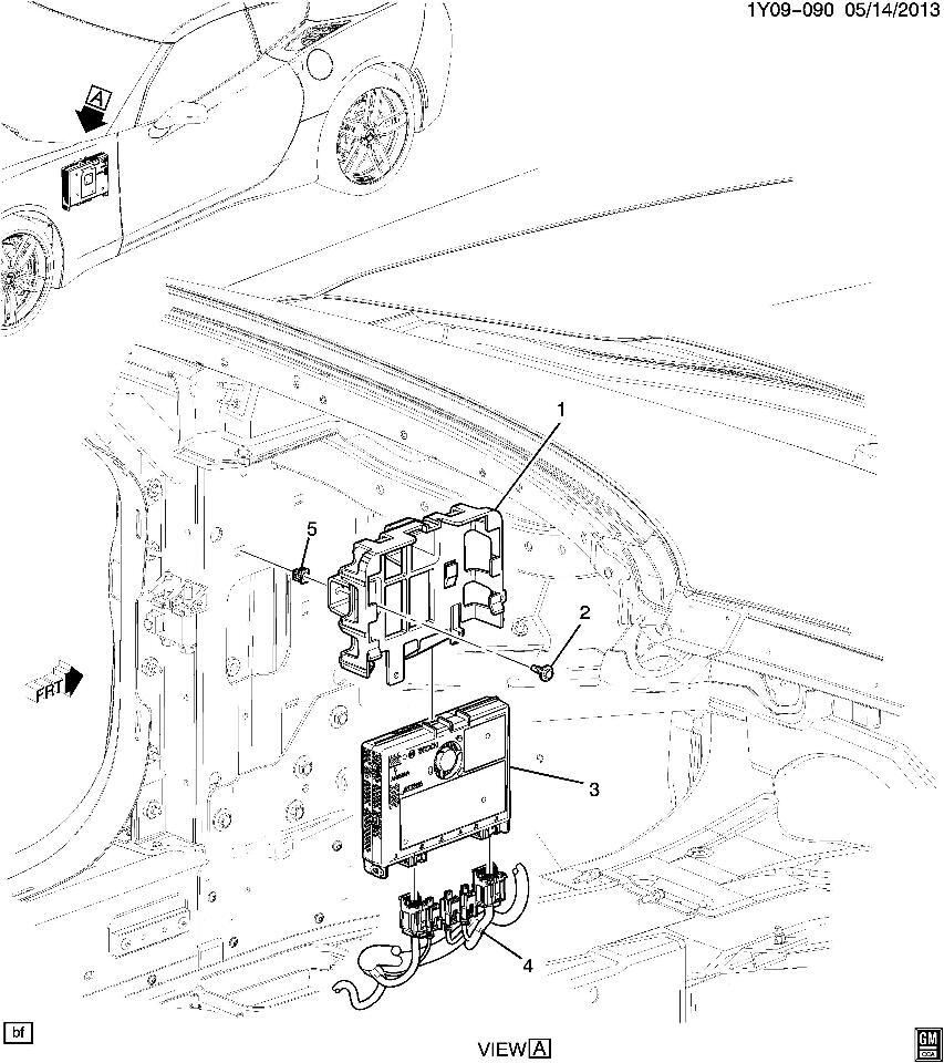 2014-2015 Chevy Corvette C7 HMI Module Multimedia New Infotainment OEM 23443755