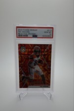 2020 Panini Mosaic - Rookies Tee Higgins #213 Mosaic Reactive Orange Prizm (RC)