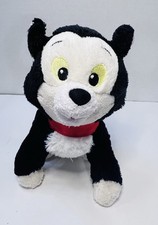 Disney Store Pinocchio 7" Plush Figaro Black Cat