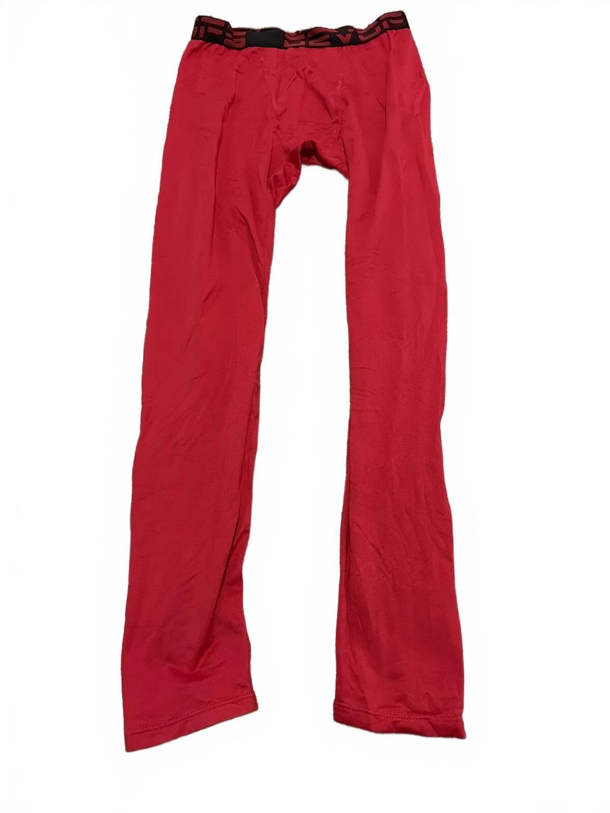 DEVOPS Boys Compression Base Layer Red Pants XL