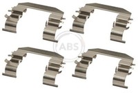 A.B.S. ZubehöRsatz Scheibenbremsbelag 1708Q FüR Hyundai KIA SW PRO LM CEE FD I30