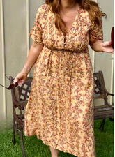 Tigerlily Midi Dress - RRP 199 - Size 12 - NEW with Tags & in Packaging