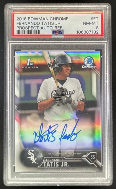 Fernando Tatis Jr. 2016 Bowman Bowman Chrome Prospect Autographs
