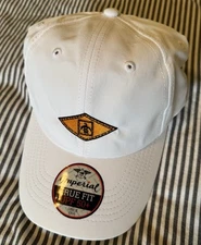 NEW Indian Creek Country Club (Miami) Lightweight White Imperial Golf Hat