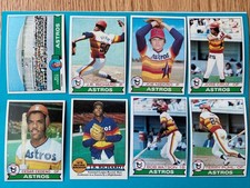 1979 topps baseball Houston Astros team set (27)  NM to NM/MT