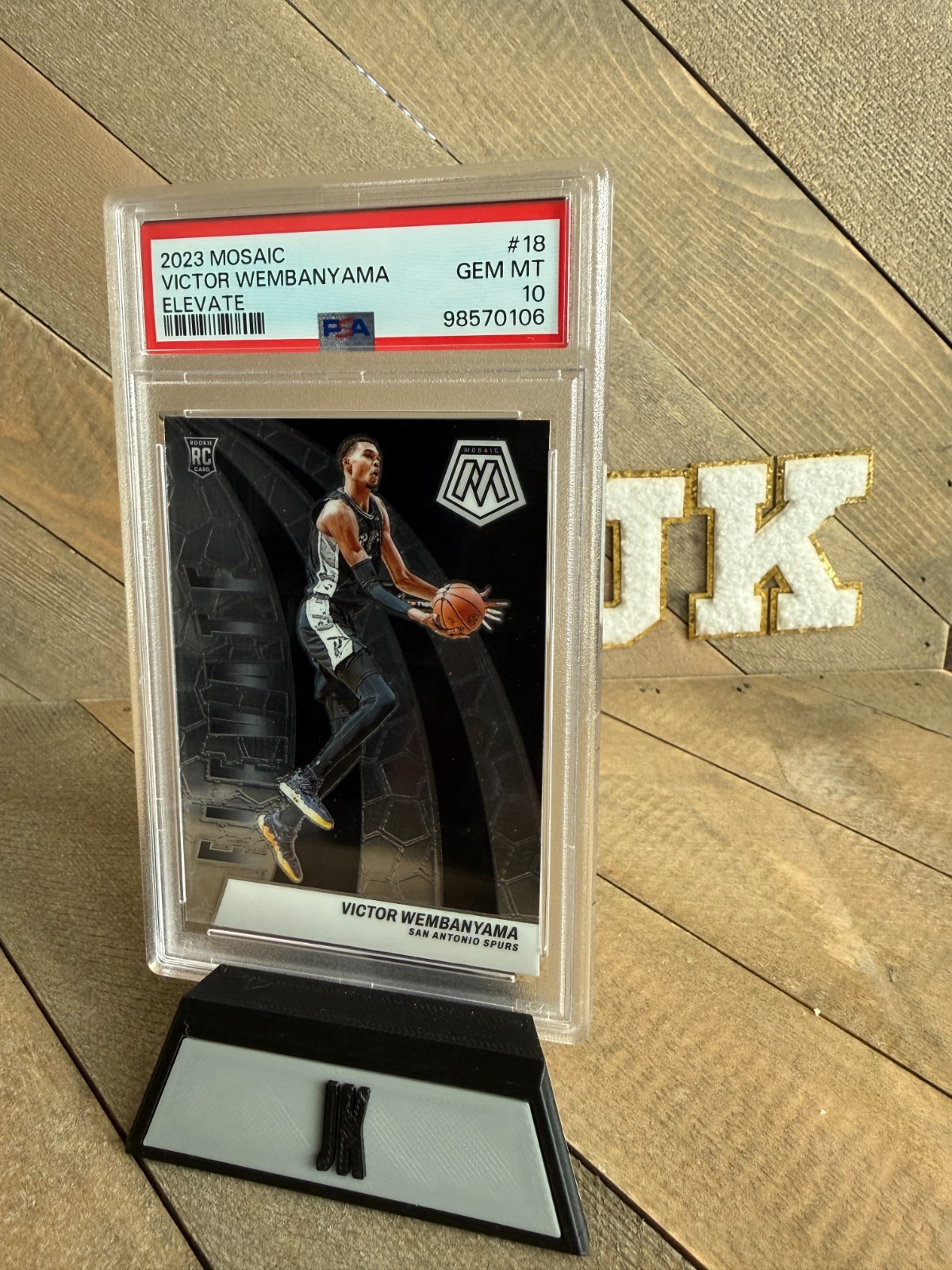 2023 Mosaic - Victor Wembanyama RC Elevate PSA GEM MT 10
