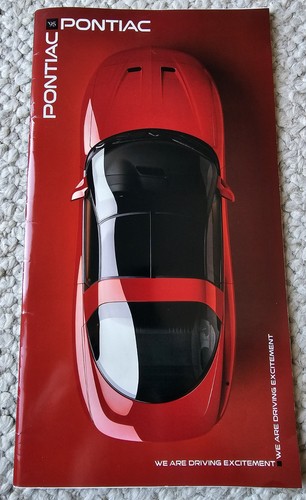 ORIGINAL 1995 PONTIAC FULL LINE SALES BROCHURE FIREBIRD, GRAND PRIX AND MORE!
