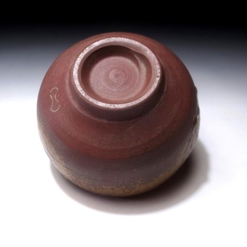 OC26 Japanische Teeschale, Bizen Ware von National Human Treasure, Toyo Kaneshige - Bild 7 von 11