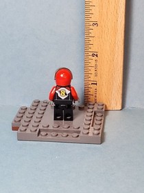 LEGO City Minifig cty0738 - Race Plane Pilot - Scratches/No Cracks