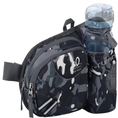 WATERFLY Gürteltasche Bauchtasche Flaschenhalter Damen Herren Laufen Radfahren