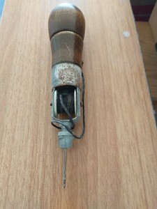 Vintage Lock Stitch Leather Sewing Awl