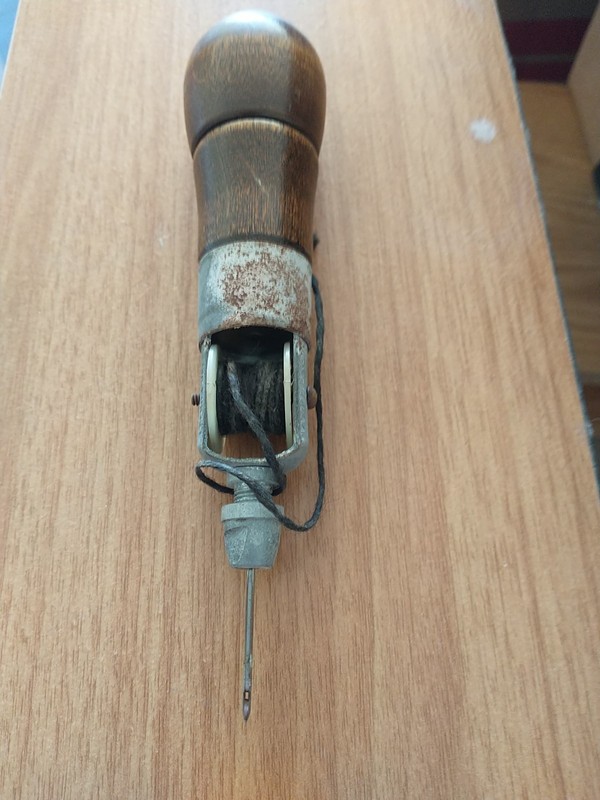 Vintage Lock Stitch Leather Sewing Awl