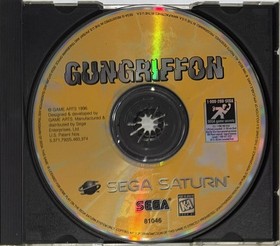 Sega Saturn Gungriffon - Disk Only (Loose) - Tested