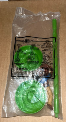 2002 JACKIE CHAN ADVENTURES CARL'S JR KIDS MEAL TOY - SNAKE ESCAPE JACKIE - RARE