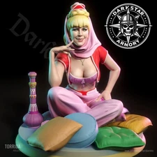 I Dream of Jeannie NSFW | SFW Female Resin Kit 1/10 Scale 1/12 1/18 1/24 Torrida