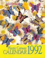 Plastic Canvas Calendar 1992 the Needlecraft Shop 923201 