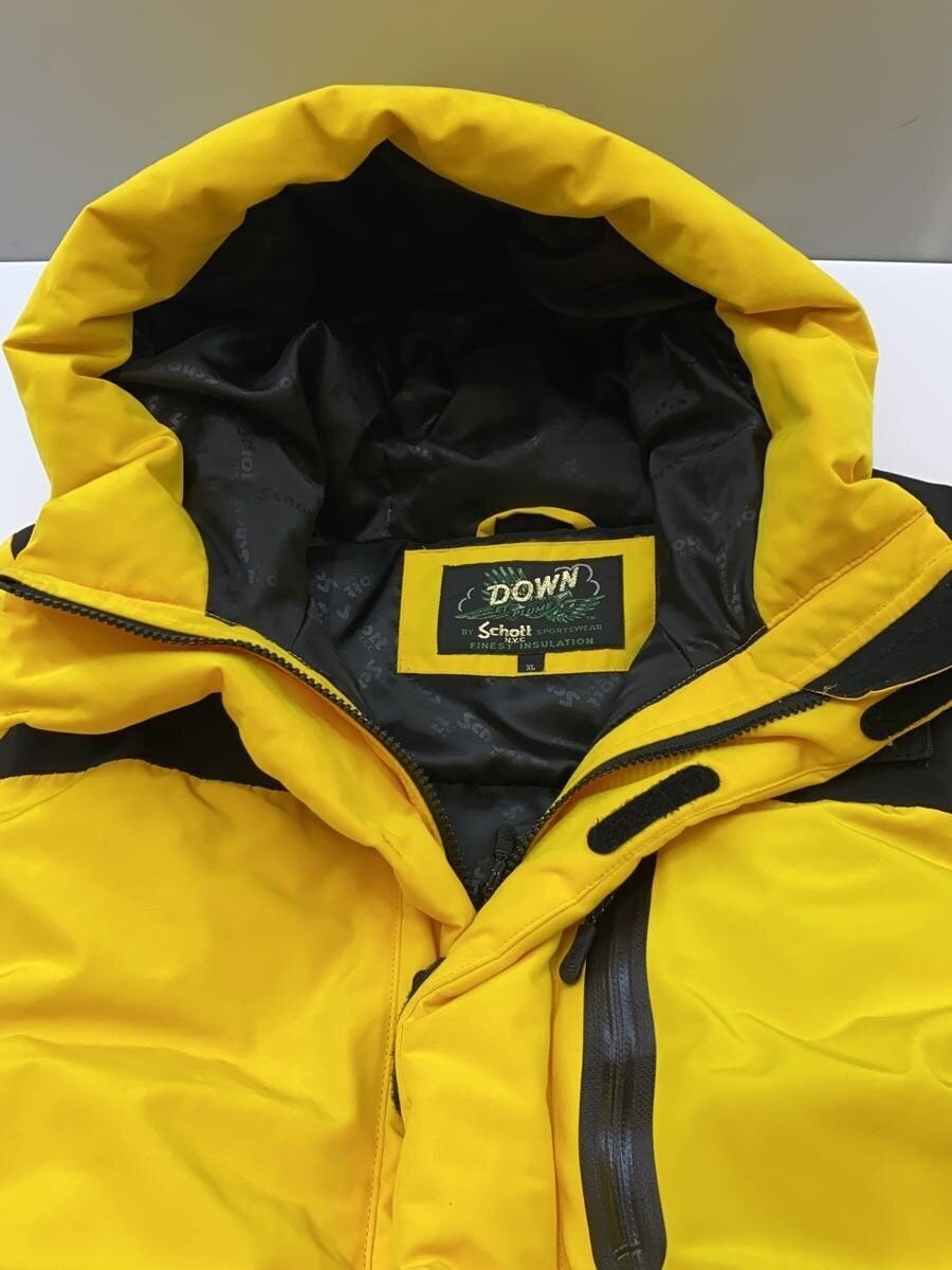 Schott Down Jacket XL Polyester YLW Plain - image 8