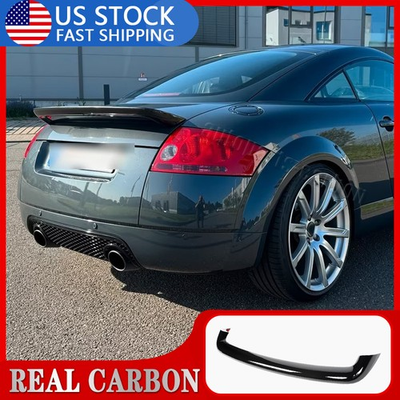 #ad For Audi TT Mk1 Type 8N Quattro 1998 06 Gloss Black Rear Trunk Spoiler Wing Lip $117.80