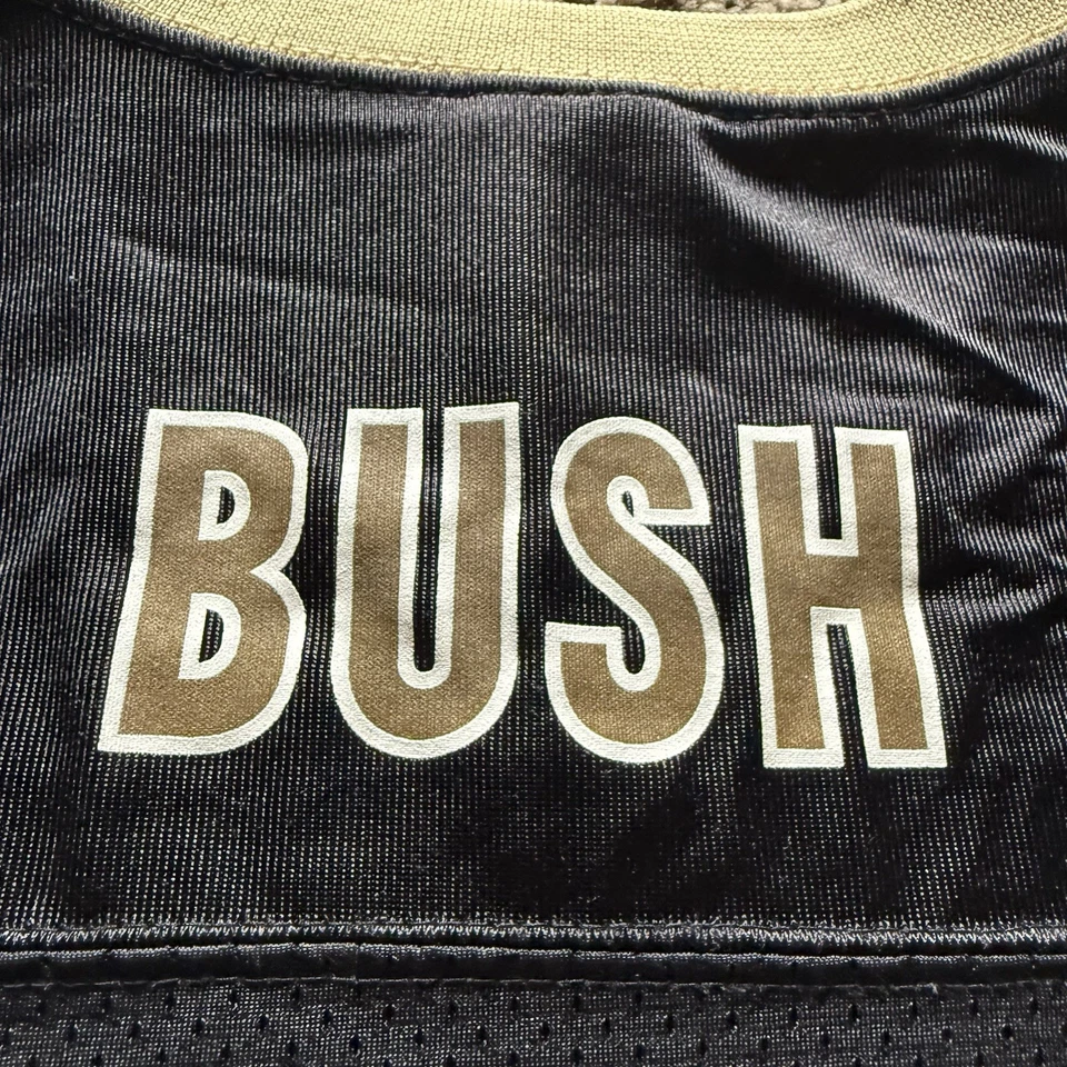 Camiseta deportiva vintage Reggie Bush Reebok Saints niños jóvenes XL Foto 4 de 4