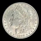 1898 Morgan Silver Dollar, AU