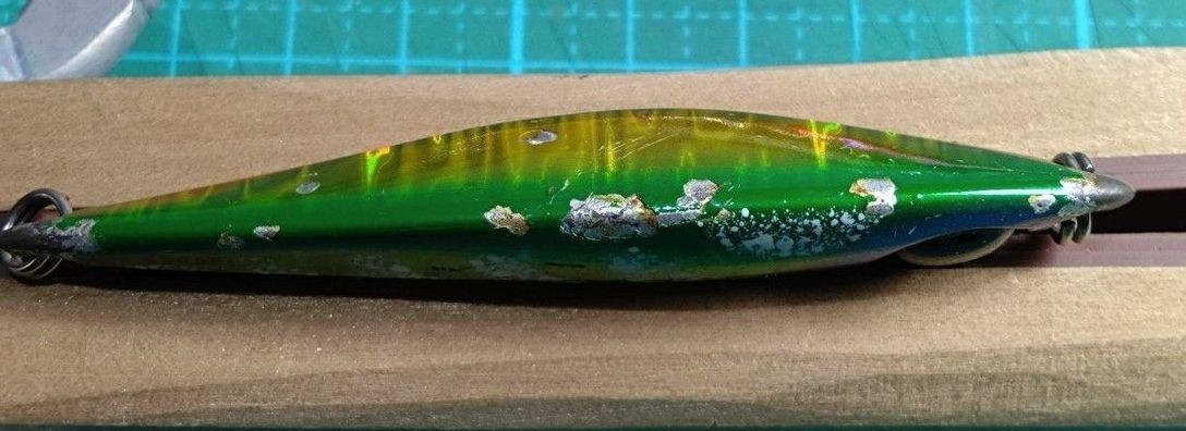 Shimano TG Gatling 80g Tungsten Jig Jackall Binbin Metal 100g Used Set - Image 9