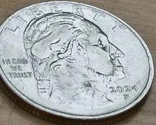 2024 P Dr. Mary Edwards Walker Women Error Coin "In Cod We Trust" & Offset Rim