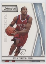 2010 Prestige Rookie Draft Picks Rights Light Blue 735/999 Evan Turner #152 1m7