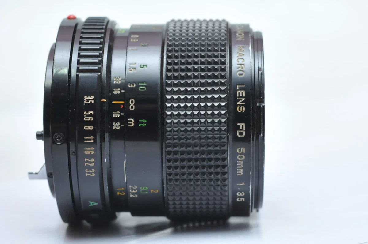 Canon FD f/3.5 Camera Lenses 50mm Focal for sale - eBay
